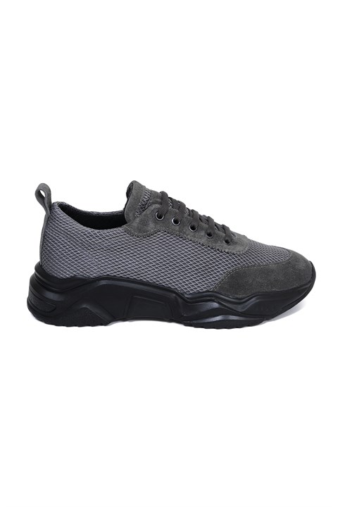 Bestello Bağcıklı Sneaker GRI SUET-GRI FILE 101-206570-01 Erkek Ayakkabı101-206570-01_GRIST-FILEMen