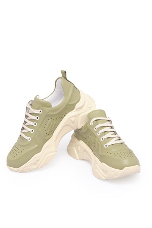 Bestello Bağcıklı Sneaker AVAKADO 101-206570-40 Kadın AyakkabıWomen