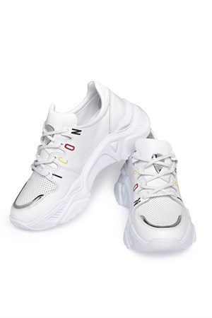 Bestello Bağcıklı Sneaker BEYAZ 101-206570-41 Kadın AyakkabıWomen