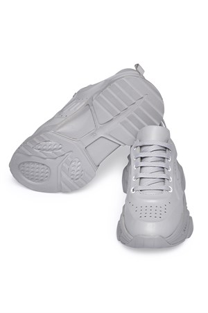 Bestello Bağcıklı Sneaker GRI 101-206570-40 Kadın AyakkabıWomen