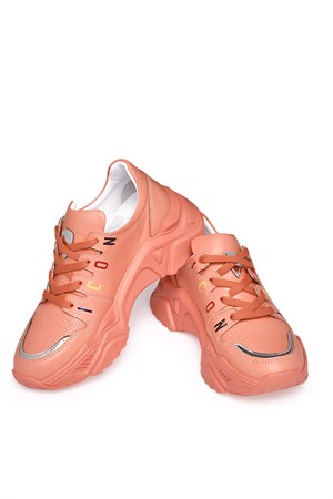Bestello Bağcıklı Sneaker NAR CICEGI 101-206570-41 Kadın AyakkabıWomen