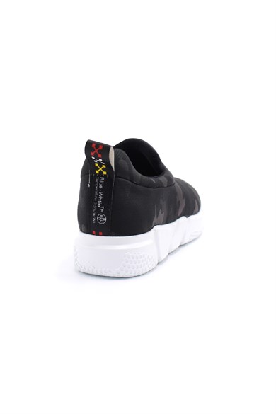 Bestello Bağcıksız Sneaker SIYAH KAMUFLAJ 101-14616-02 Kadın Ayakkabı