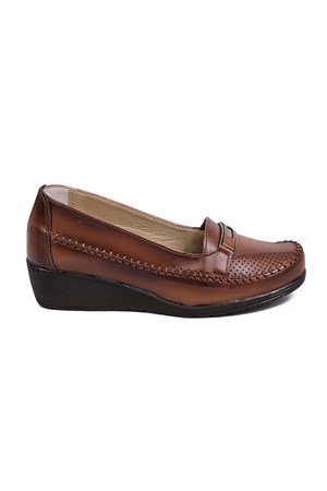 Bestello Tokalı Comfort TABA 018-C506 Kadın Ayakkabı