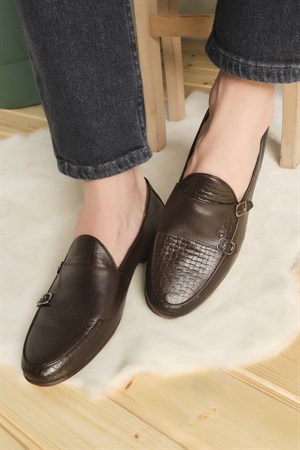 Bestello Tokalı Klasik KAHVE 008-900 Erkek Ayakkabı