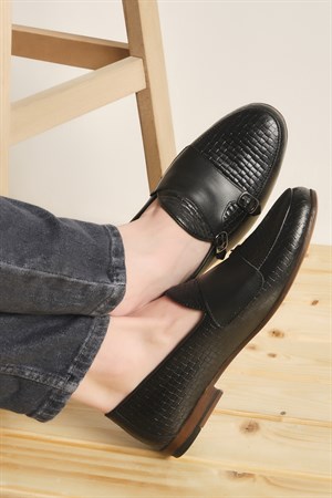 Bestello Tokalı Klasik SIYAH 008-900 Erkek Ayakkabı